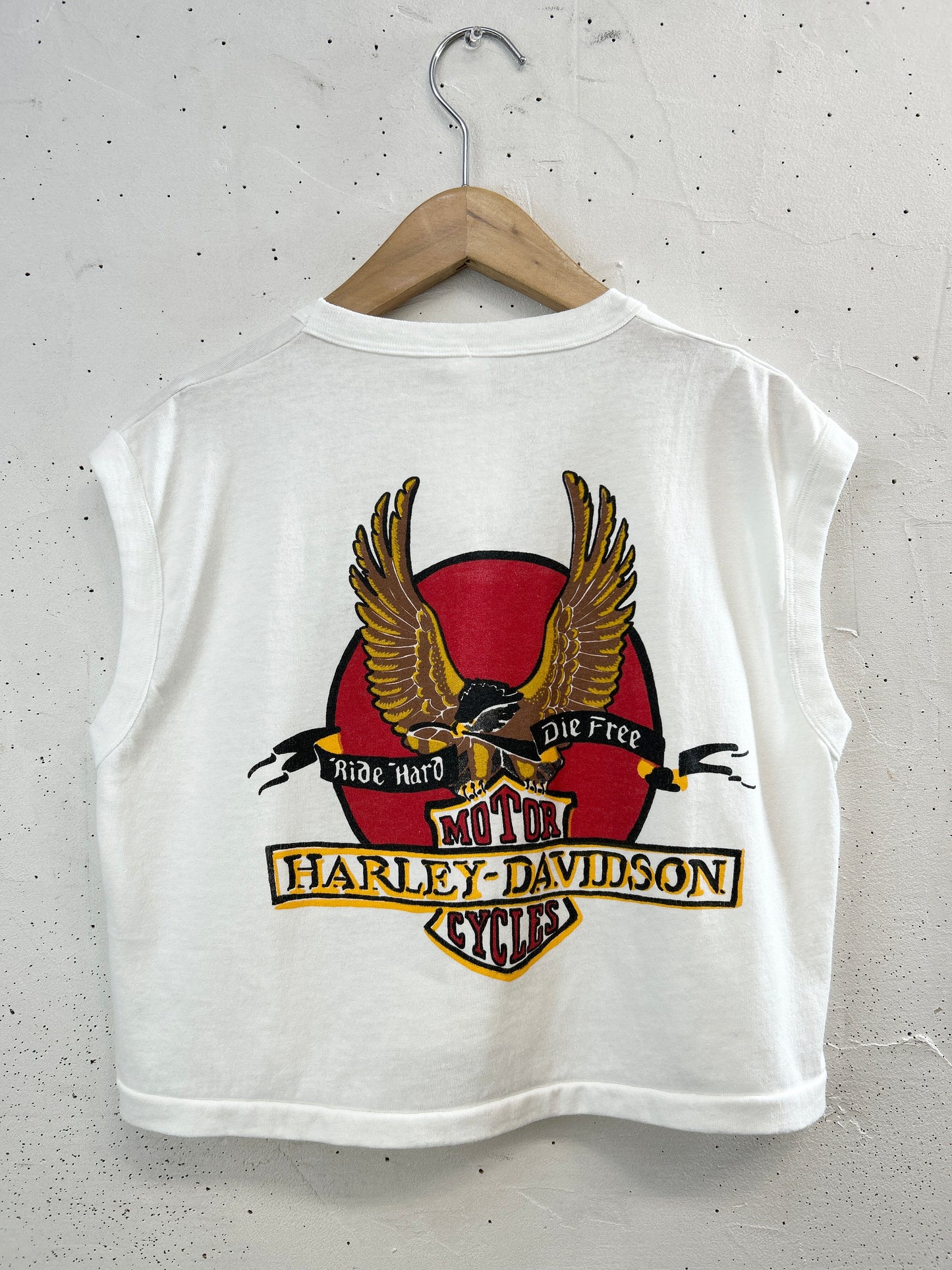 '80s-'90s Vintage T-Shirt 〜Harley Davidson〜 [E32447]