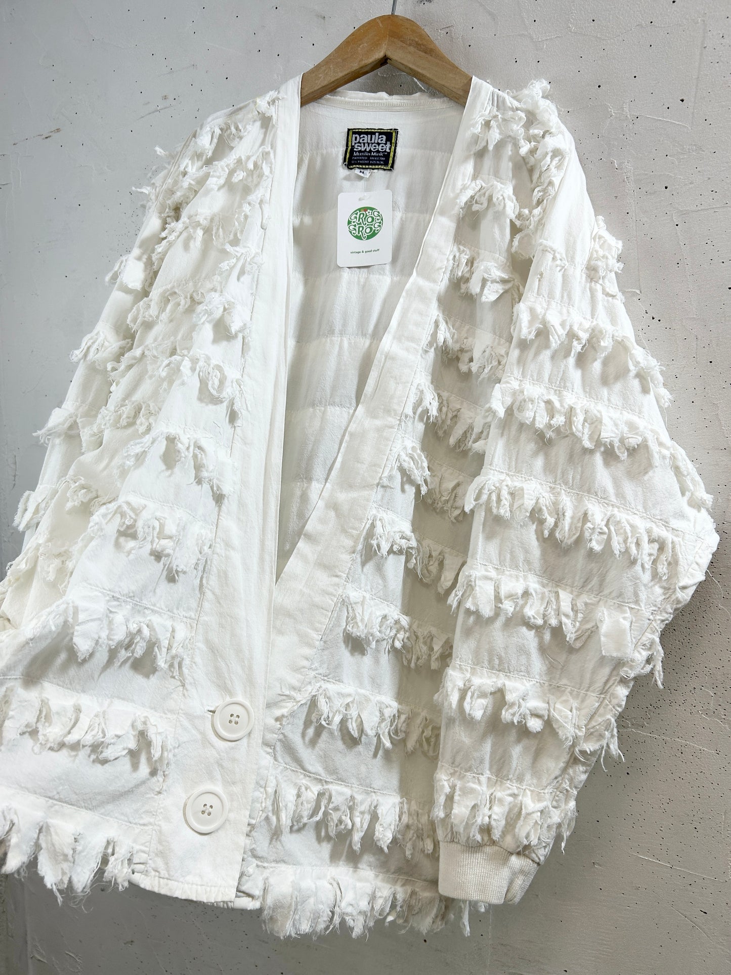 Vintage Fringe Jacket 〜paula sweet〜 [H33631]
