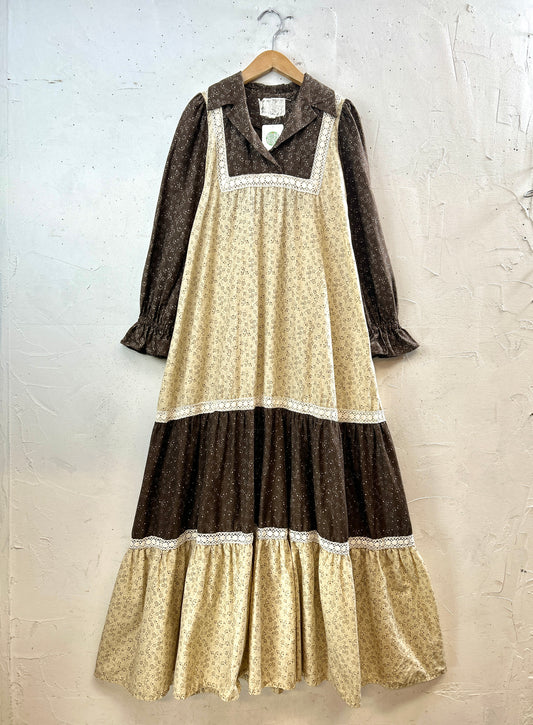 '70s Vintage Dress  [I30351]