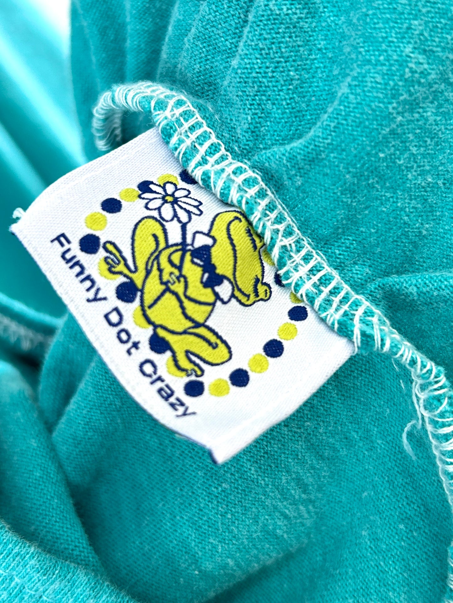 Vintage T Shirt 〜Funny dot CRAZY〜 [F32688]