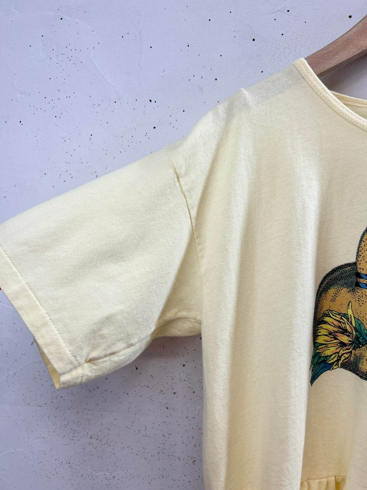 Vintage T Shirt 〜Funny dot CRAZY〜 [E32266]