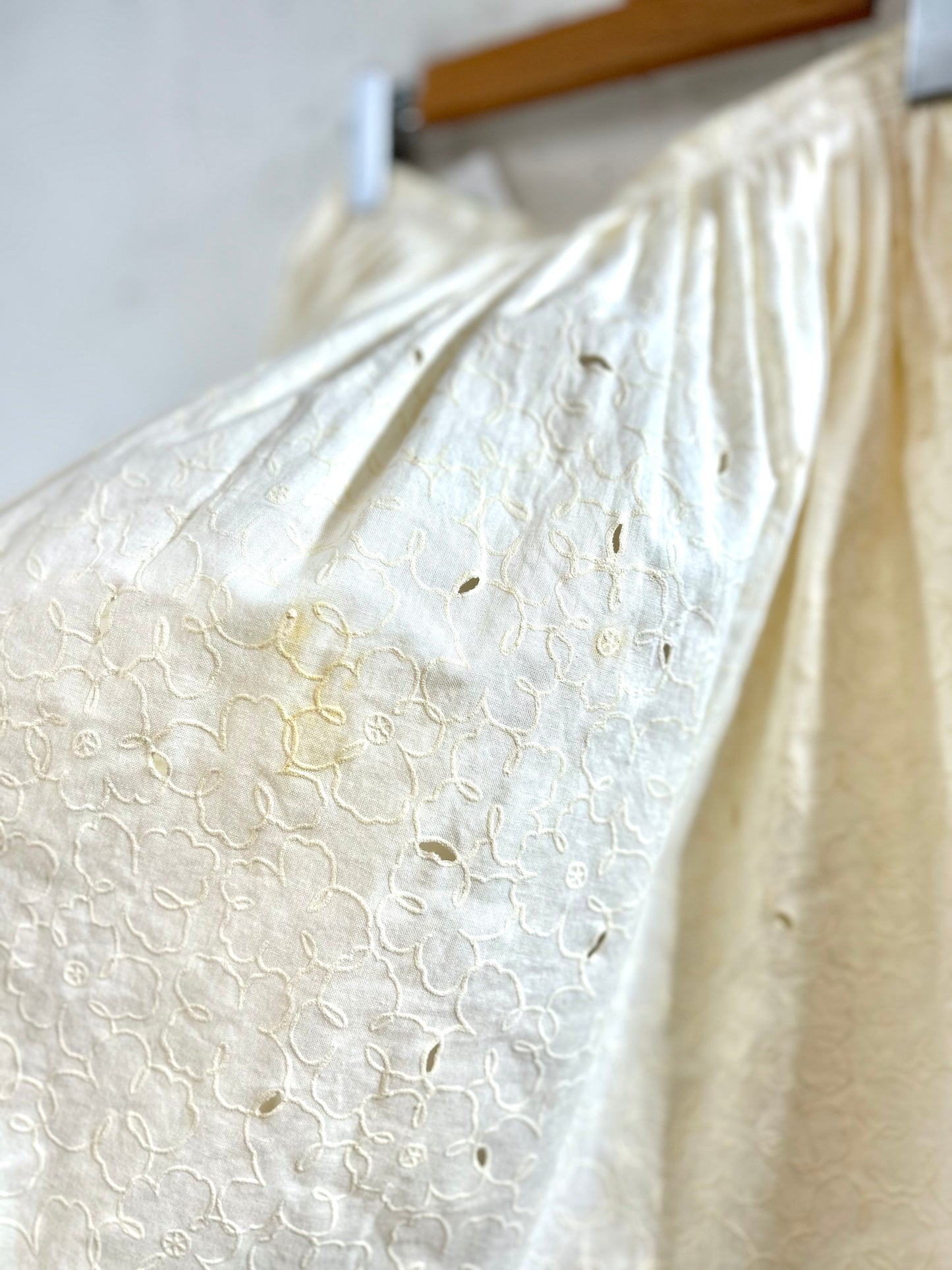 Vintage Tiered Skirt made in italy  [G30641]