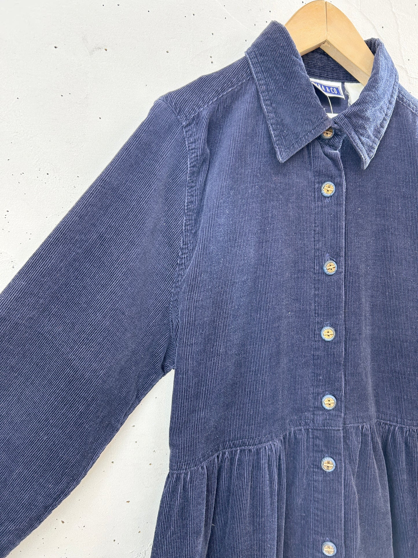 Vintage Corduroy Dress [I30200]