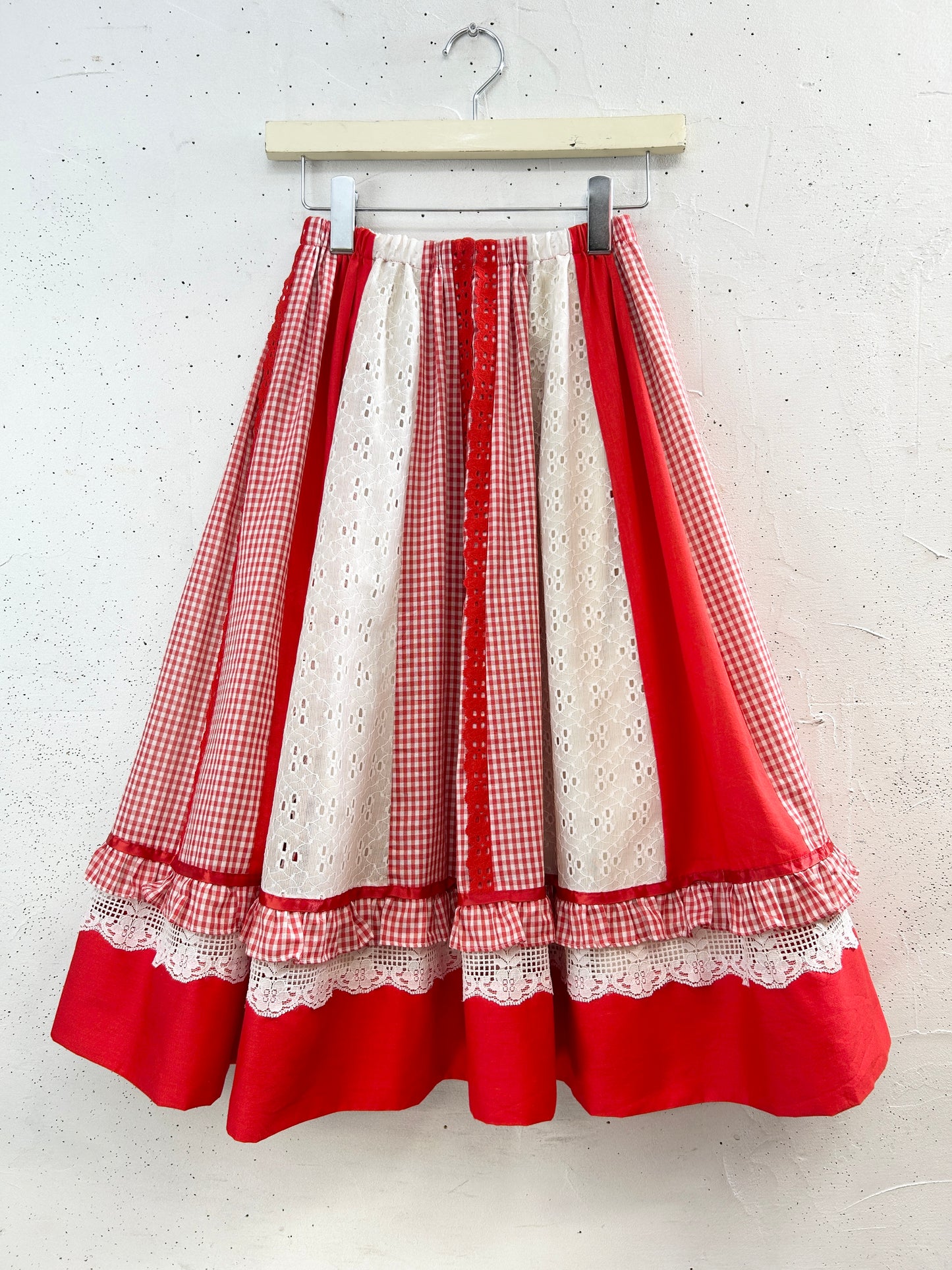 ’70s Vintage Skirt 〜carefree fashions〜 [H33376]