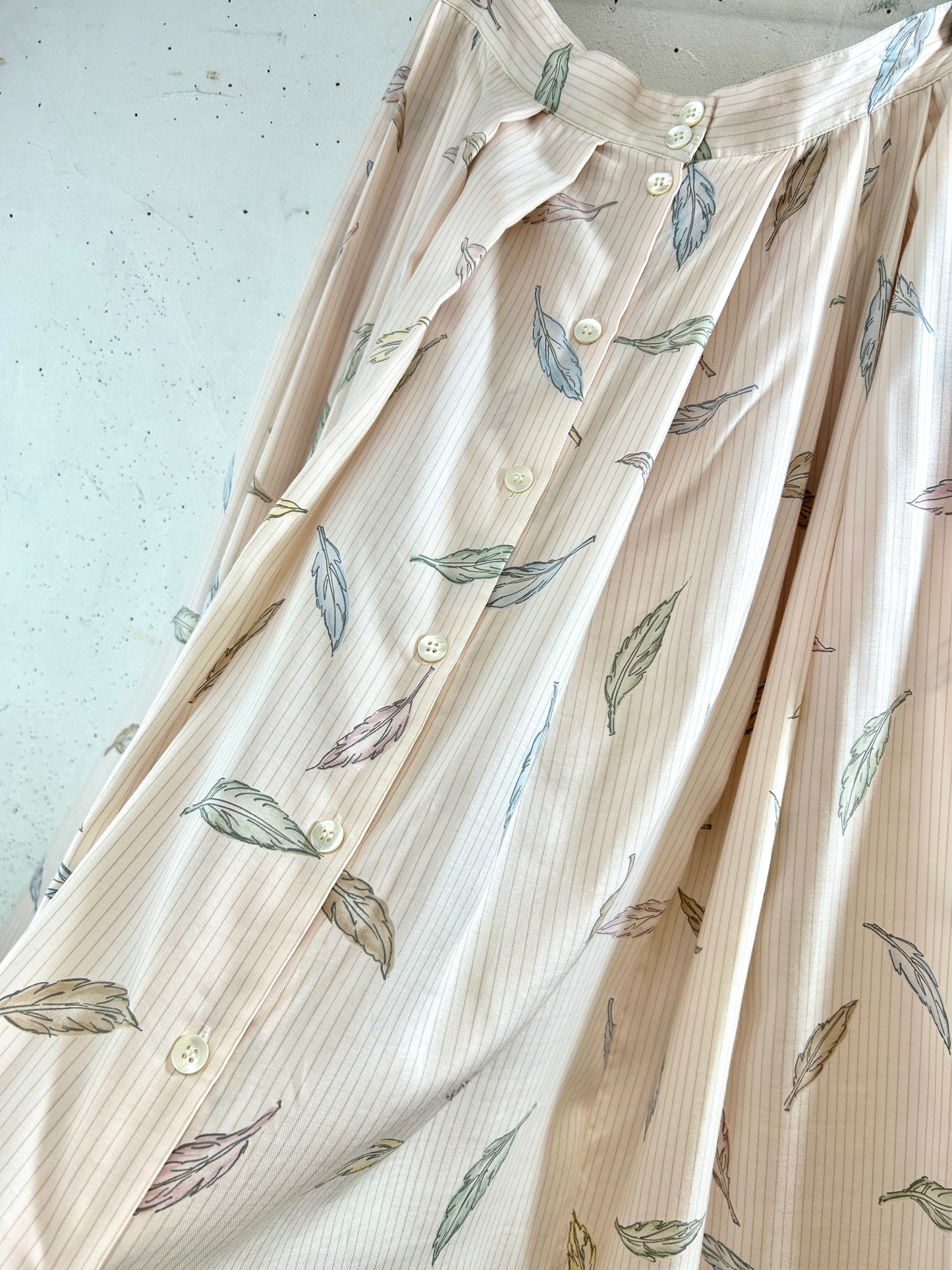 Vintage Rayon Skirt [F32554]