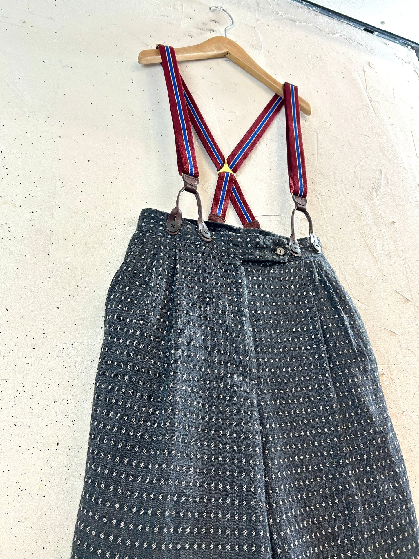 Vintage Check Pants  [K30878]