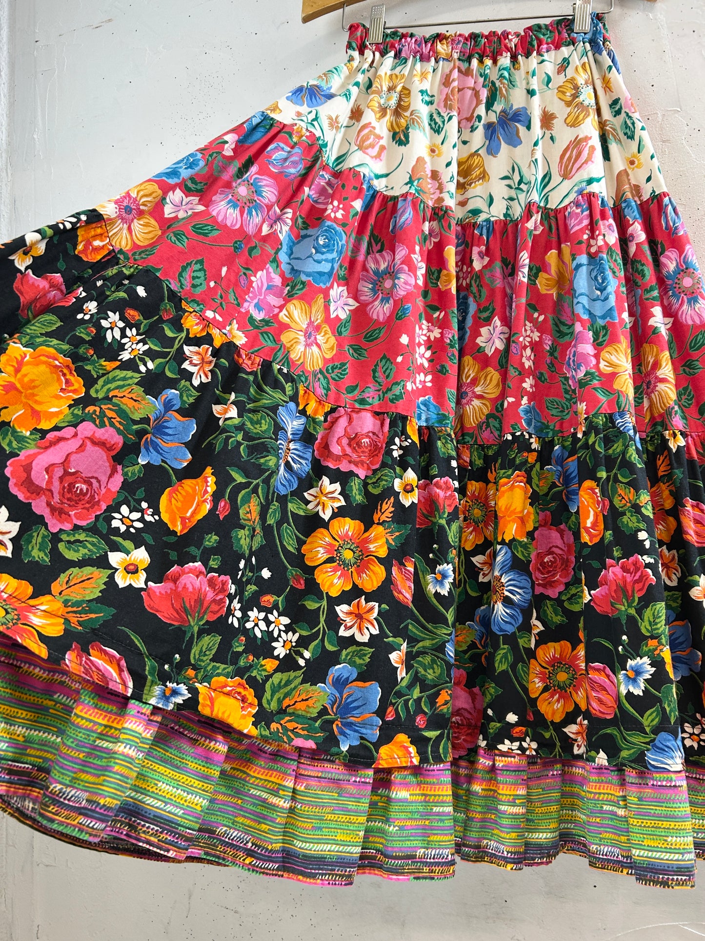 Vintage Tiered Skirt [G33090]