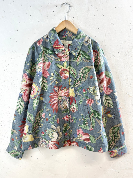 Vintage Linen Jacket [I30986]