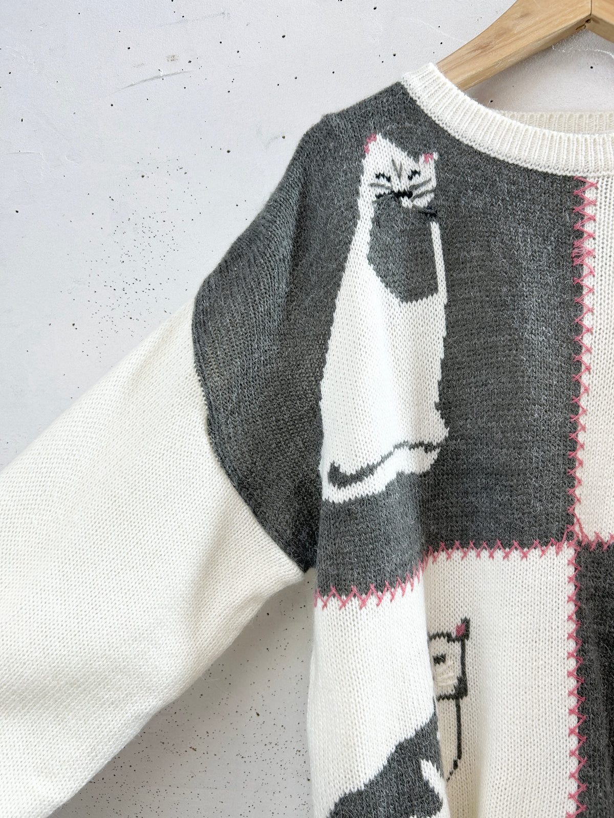 Vintage Knit Sweater [J34222]