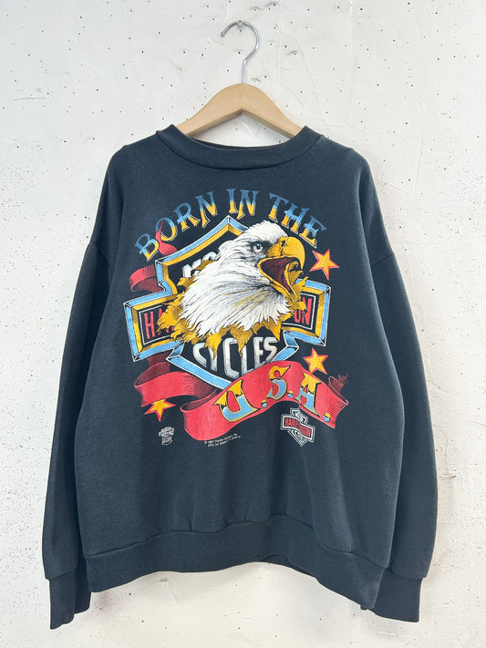 Vintage Sweat 〜Harley-Davidson〜  [J34089]