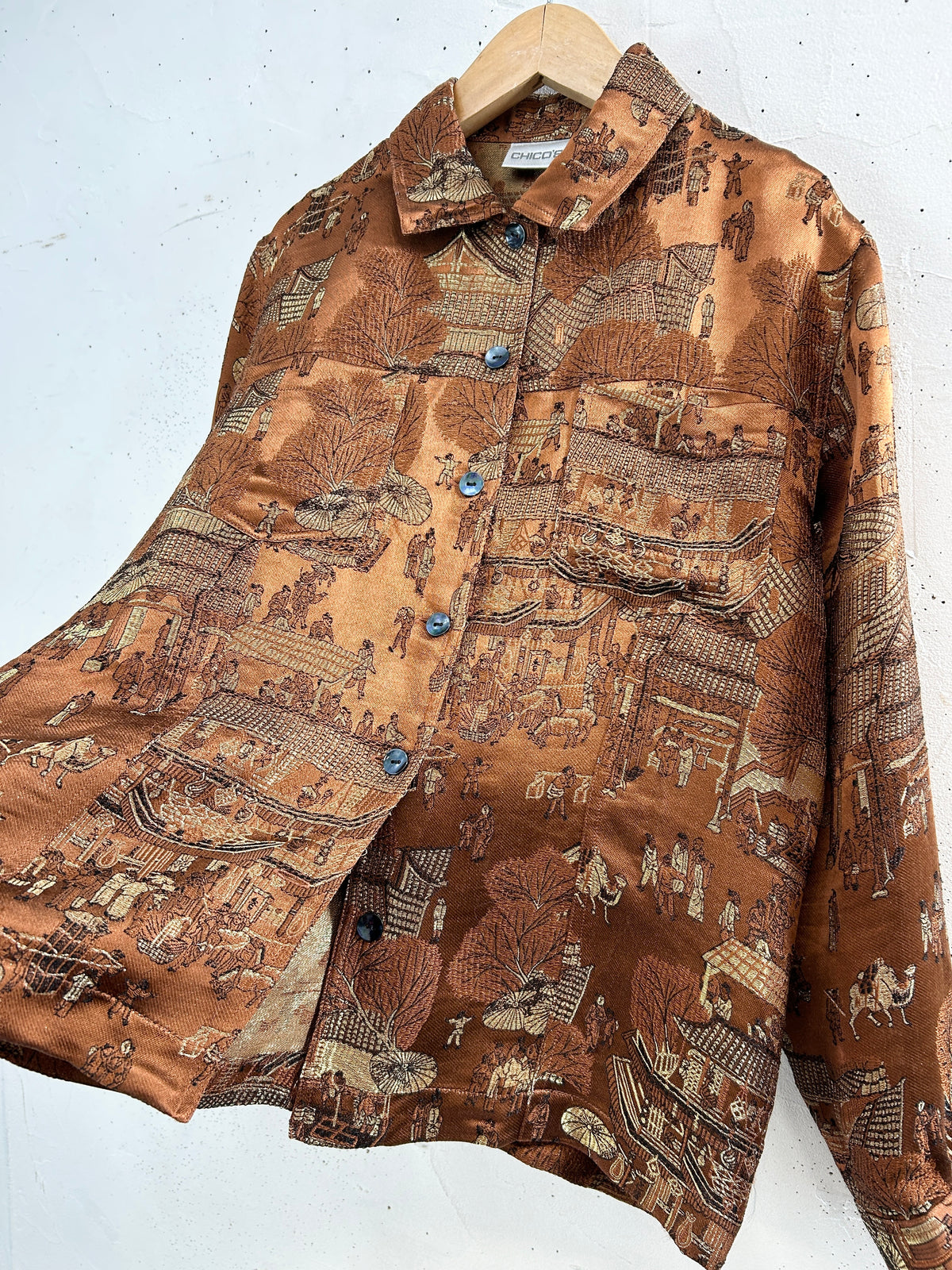 Vintage Shirt 〜Chico's〜 [I33869]