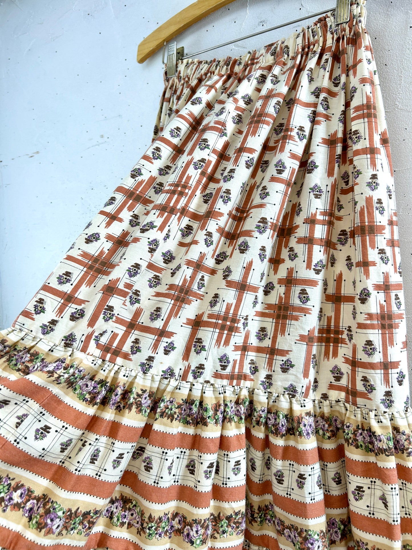 Vintage Tired Skirt  [F32878]