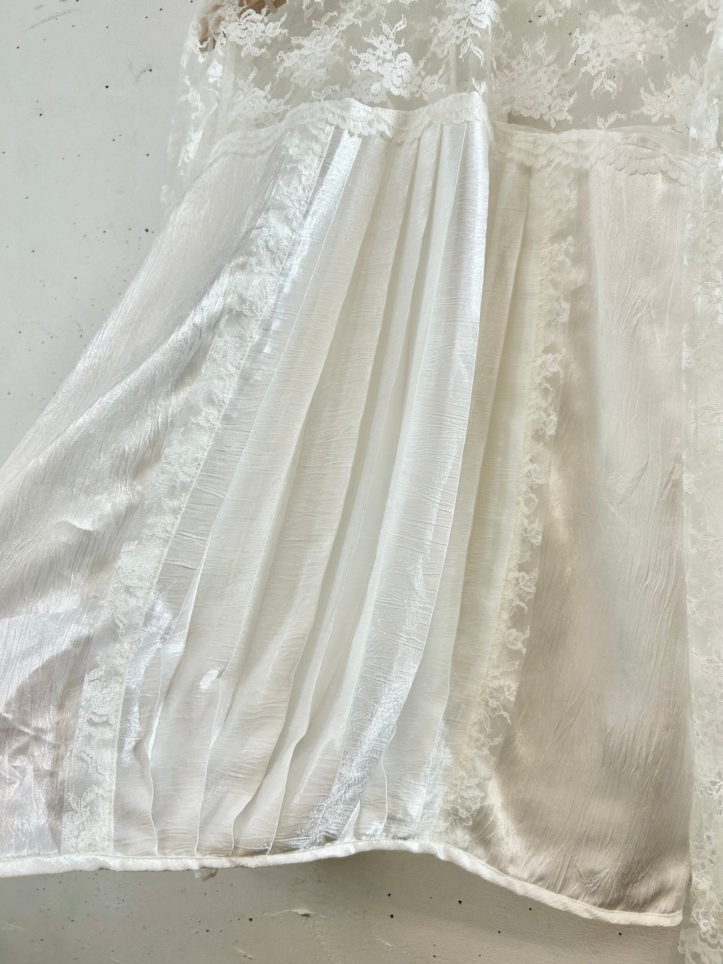 Vintage White Lace Blouse [G30776]