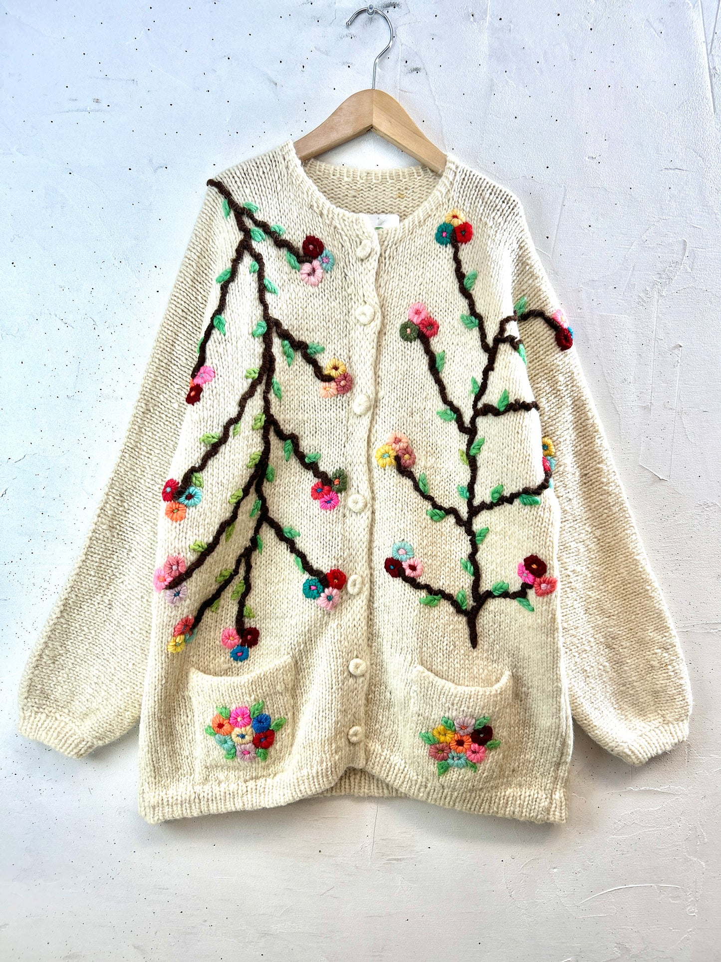 Vintage Knit Cardigan [K30717]