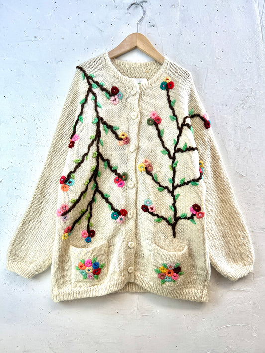 Vintage Knit Cardigan [K30717]