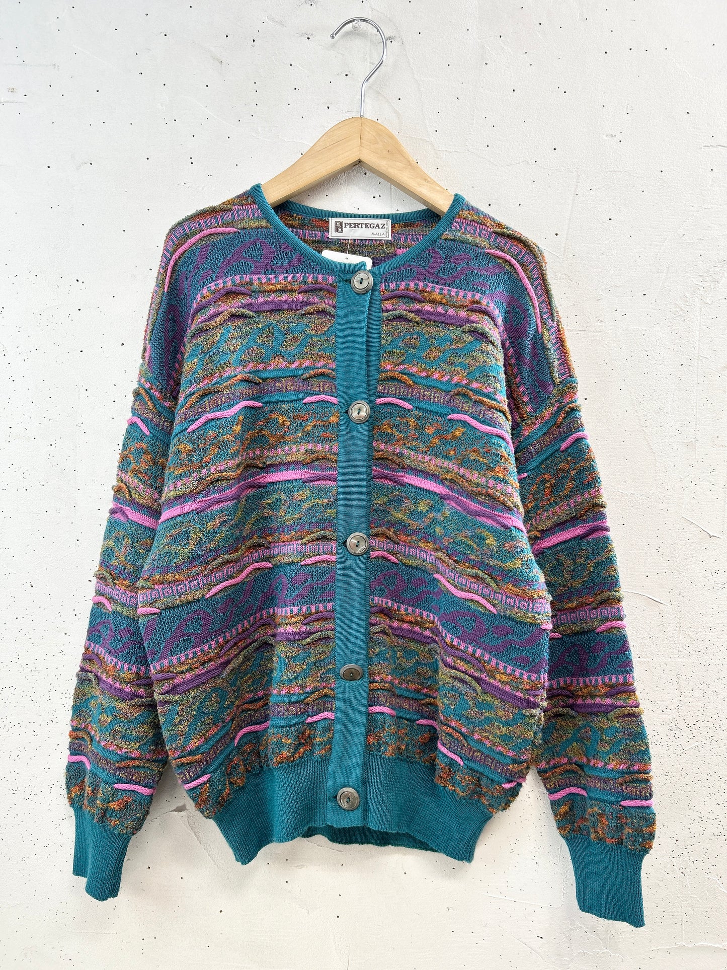 Vintage 3D Knit Sweater [B31479]