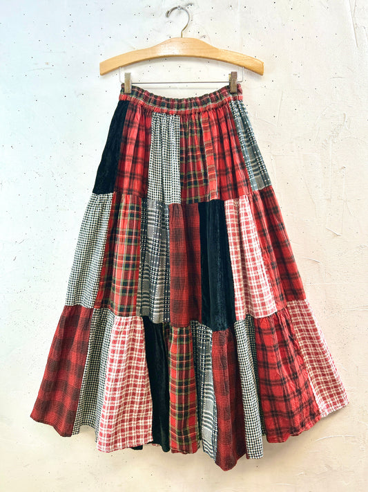 Vintage Tiered Skirt [K30729]