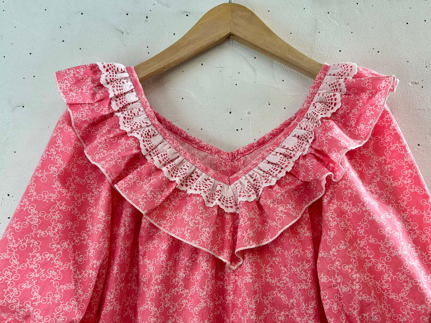 Vintage Bicycle Pattern Dress [G30805]