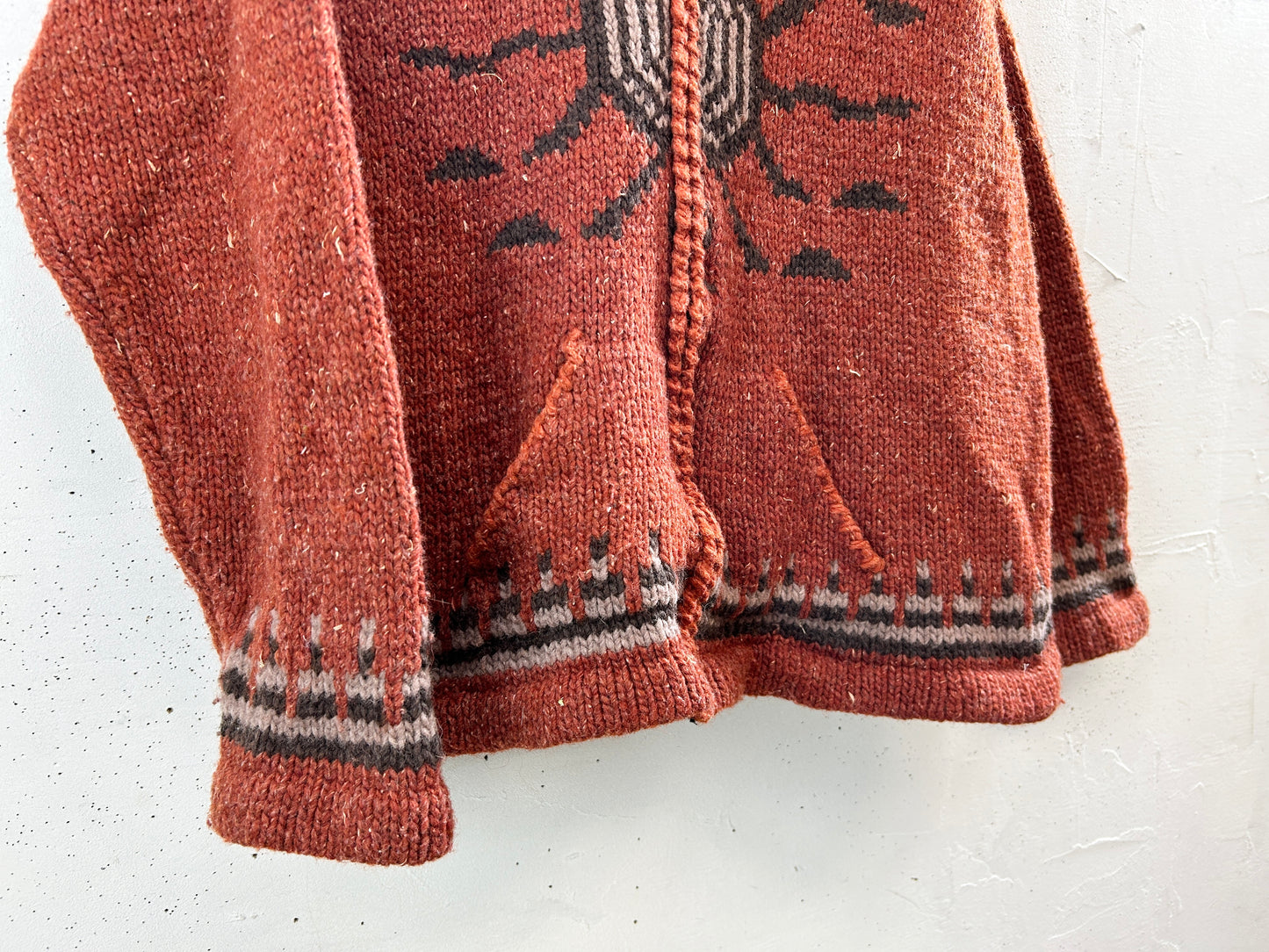 Vintage Hand Knit ECUADOR [K30901]