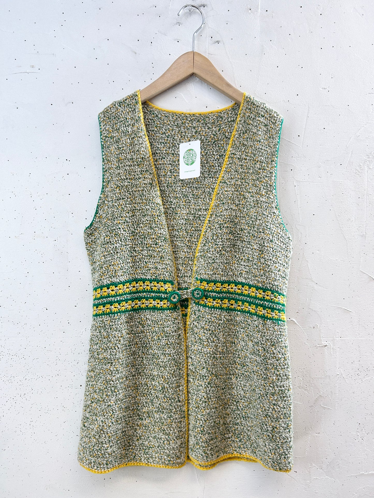 Vintage Knit Vest [K30867]
