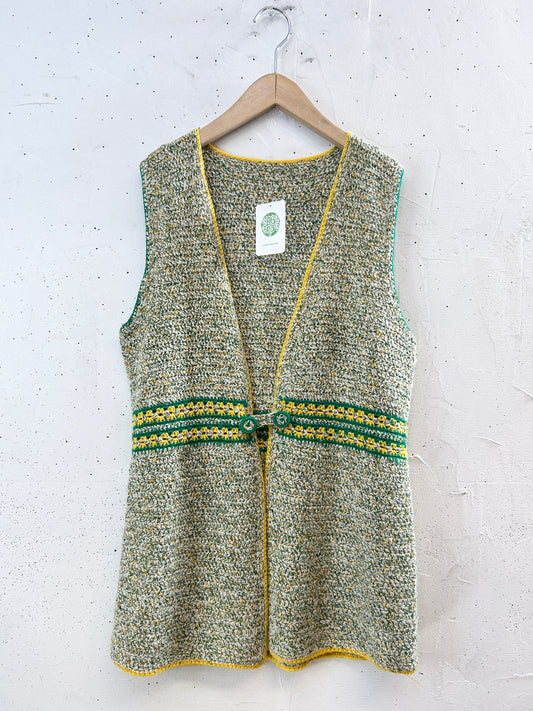 Vintage Knit Vest [K30867]