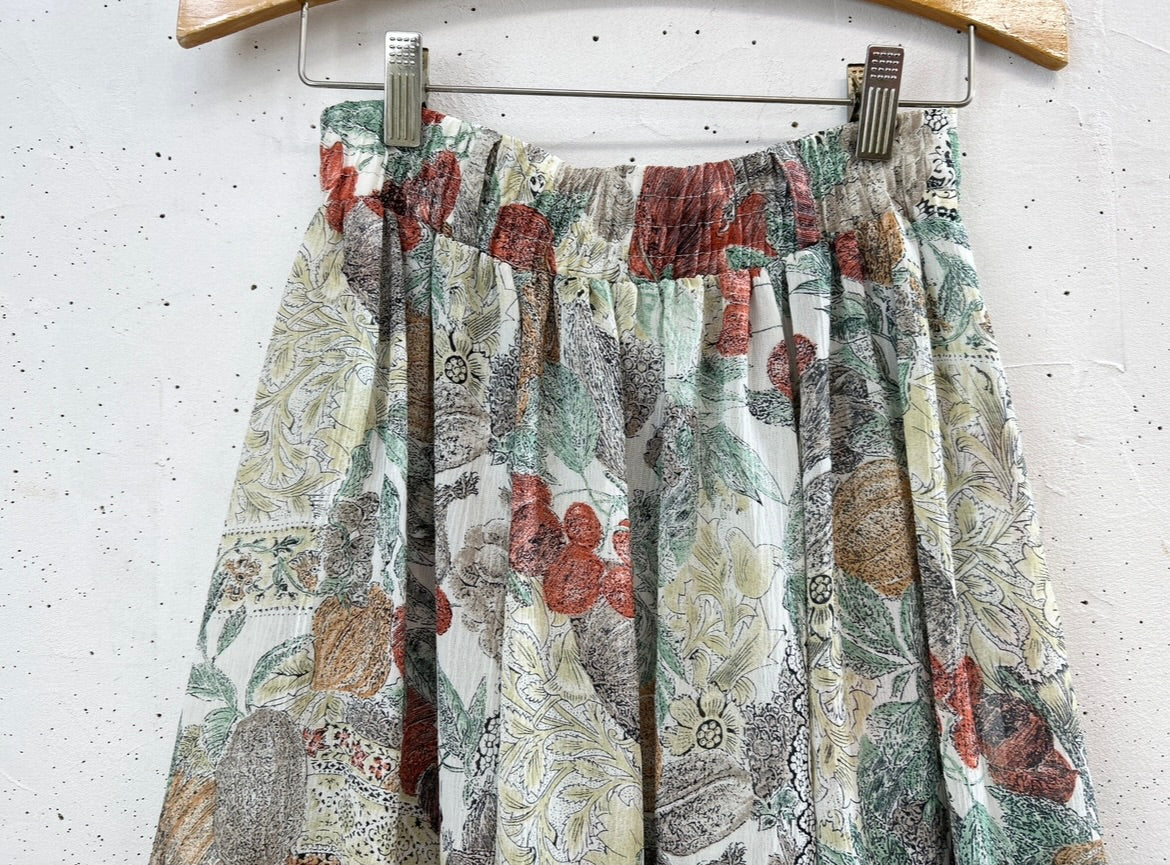 Vintage Tiered Skirt [E32314]