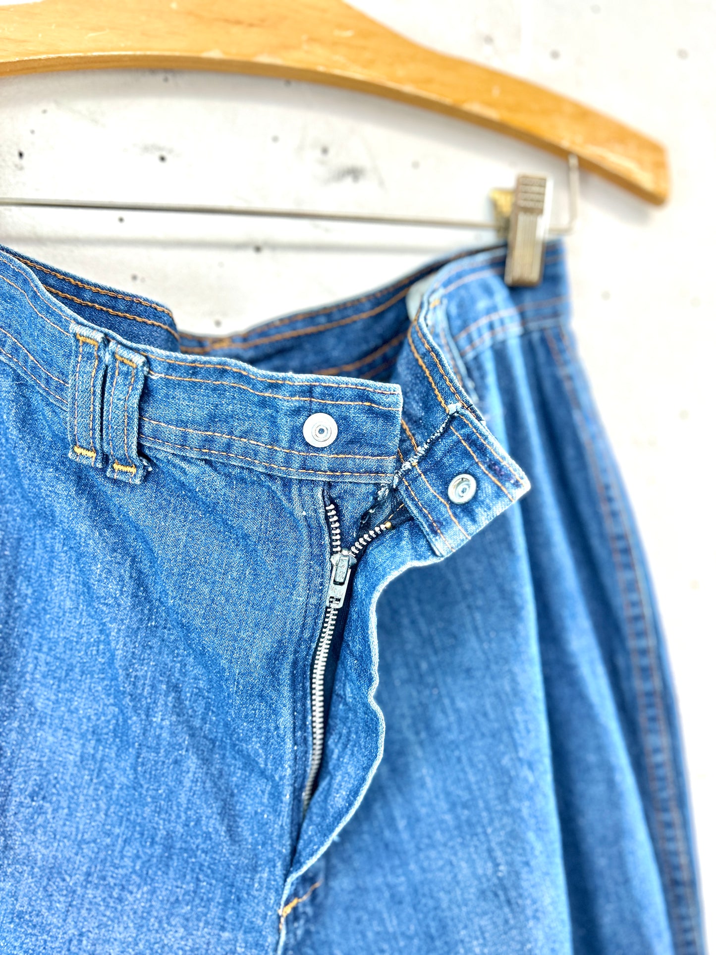 ’70s Vintage Denim Pants 〜STUFFED JEANS〜 [L31151]