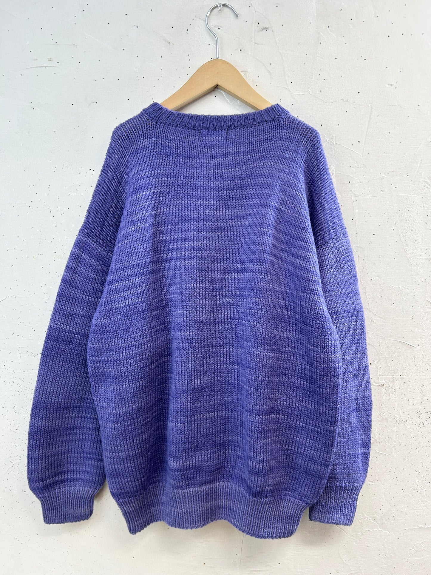 Vintage Hand Knit Sweater 〜MADE IN PERU〜 [A31229]
