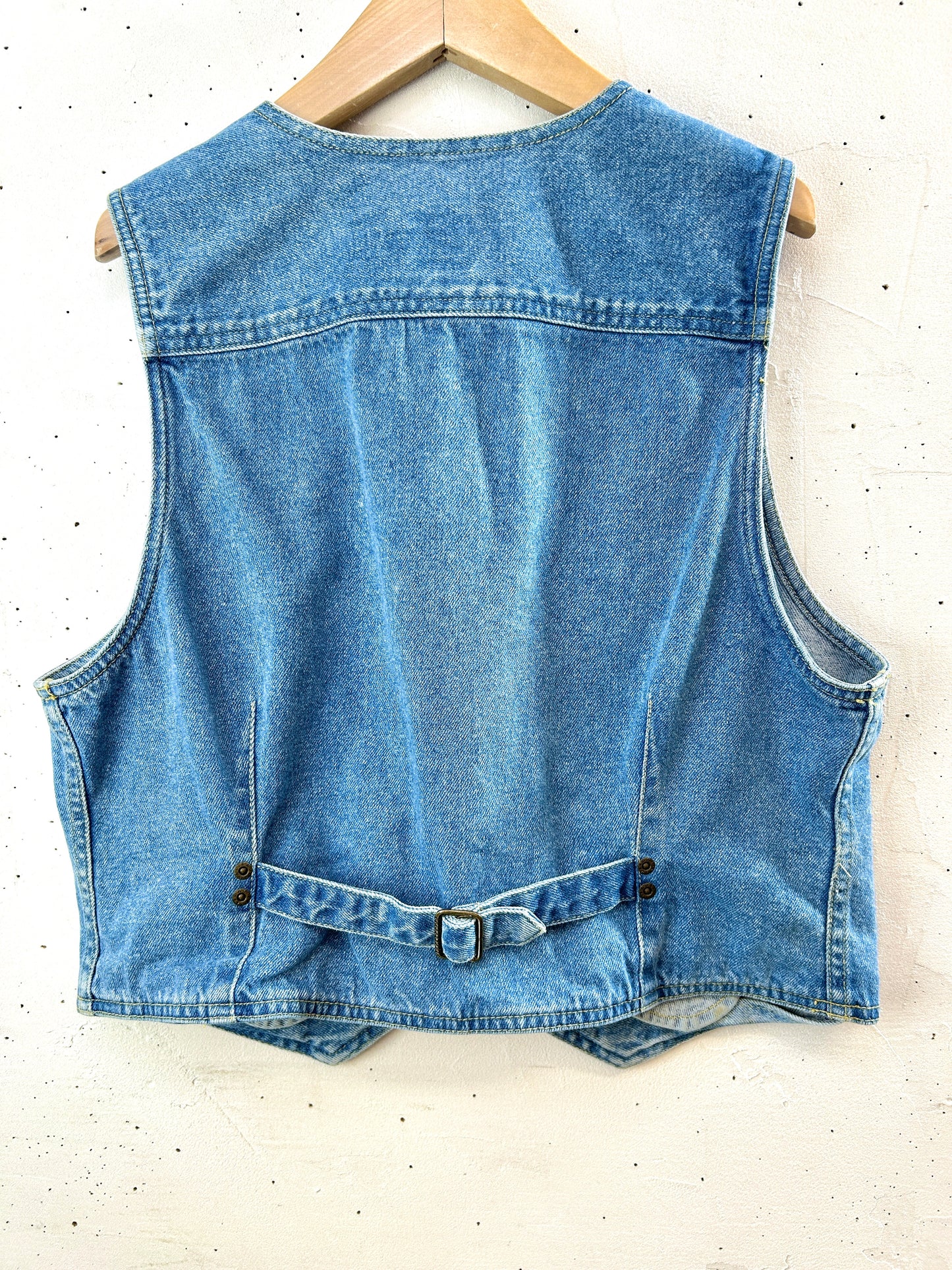 Vintage Denim Vest [H30266]