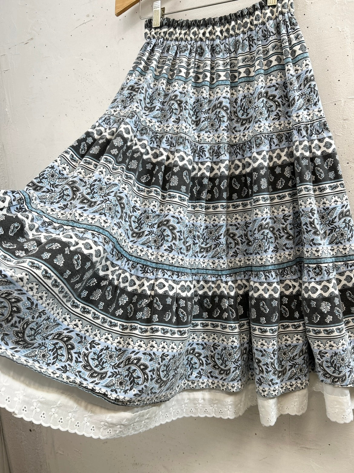 Vintage Tiered Skirt [E32290]