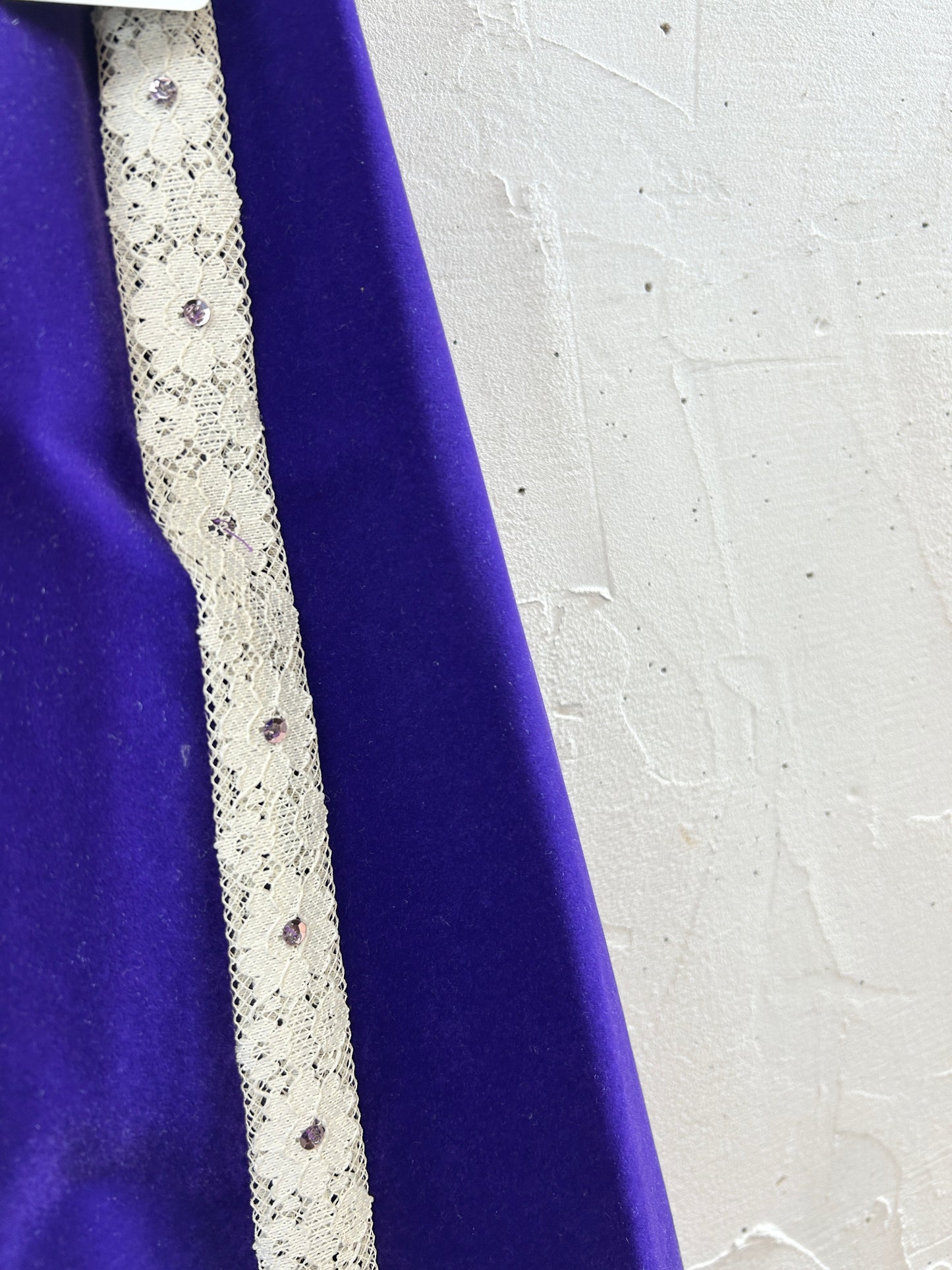 ’70s Velour Skirt 〜carefree fashions〜 [I30153]