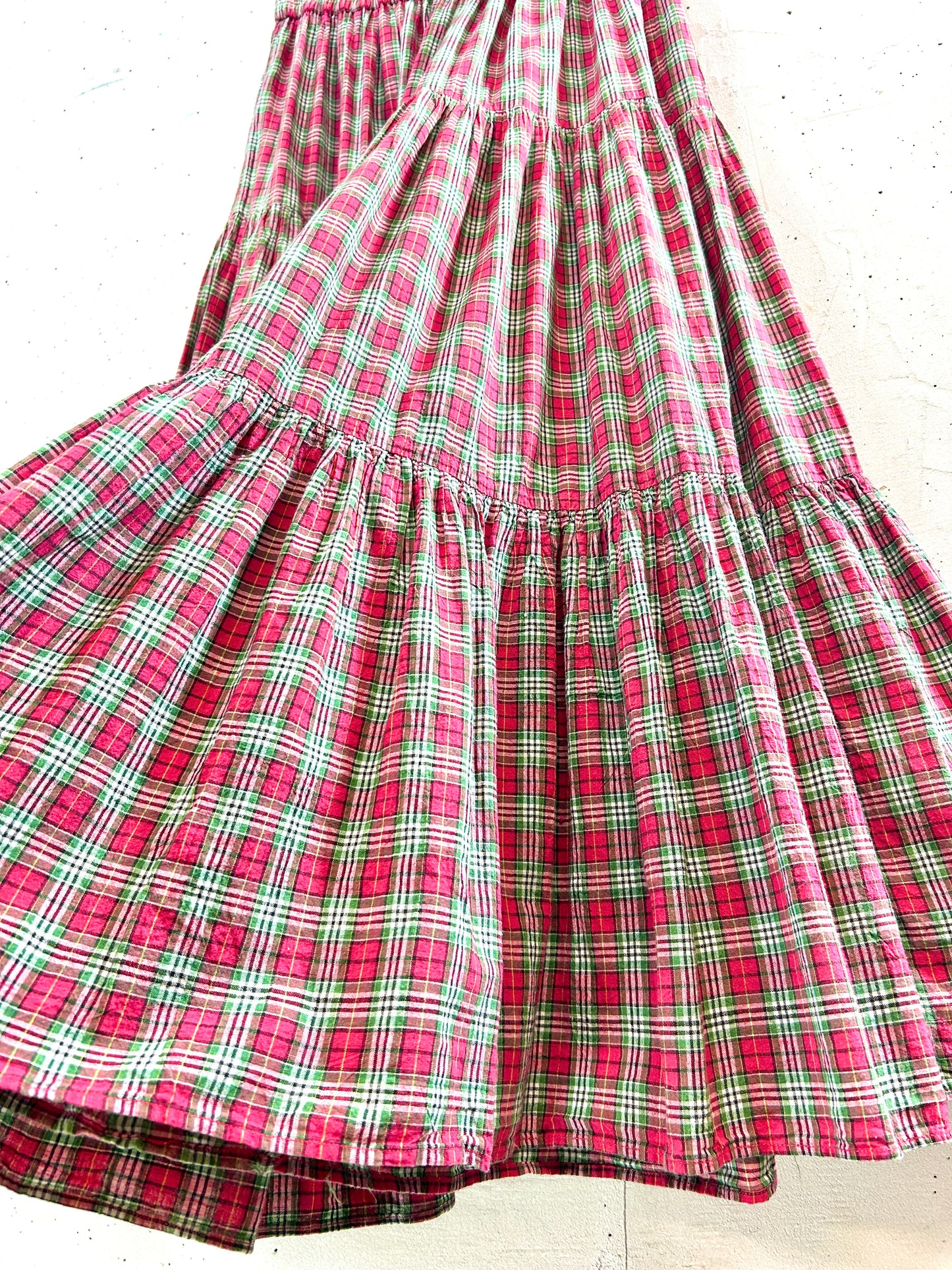 Vintage Tiered Skirt  [I30339]