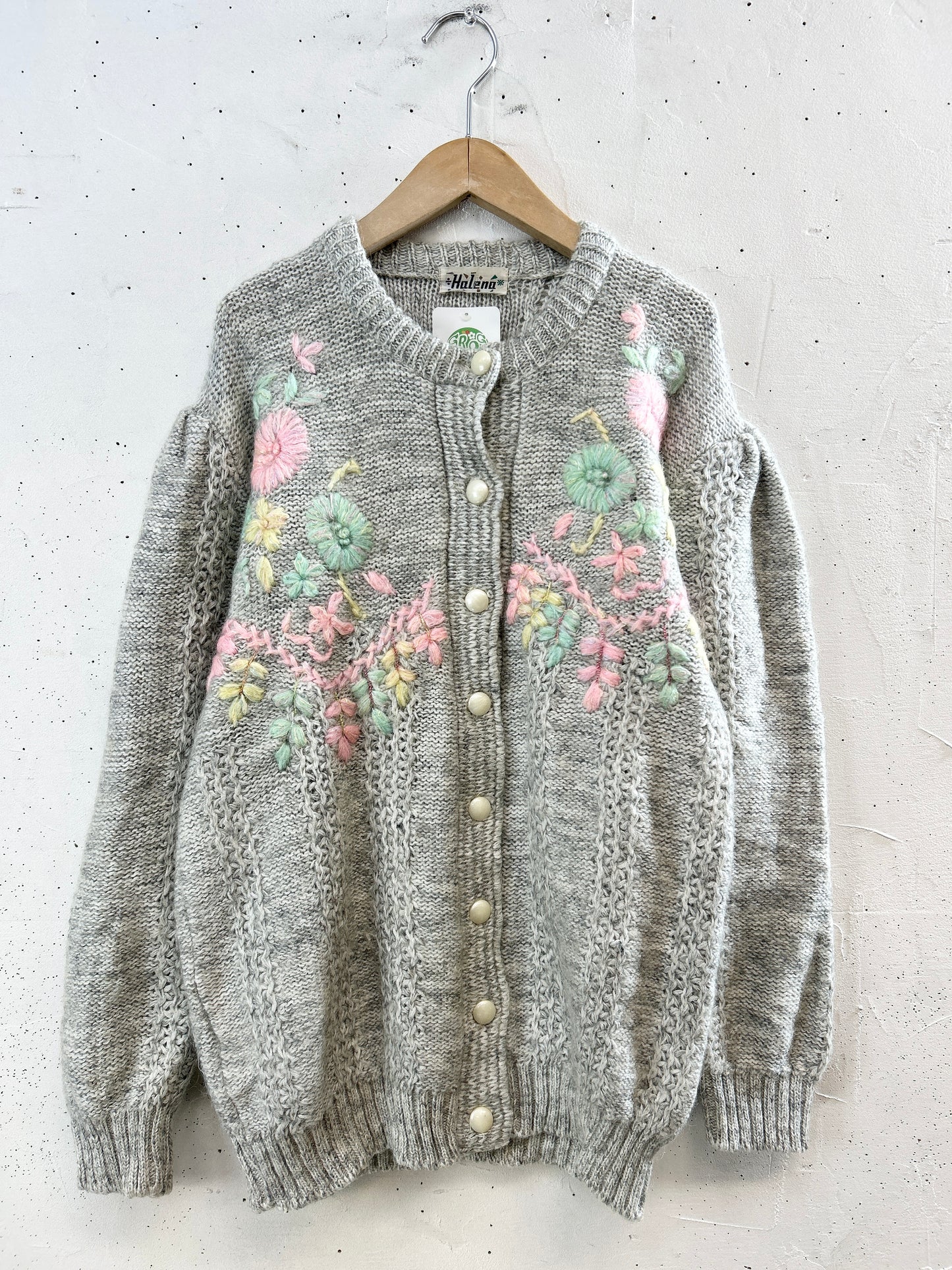 Vintage Knit Cardigan 〜Halena〜 [K30922]