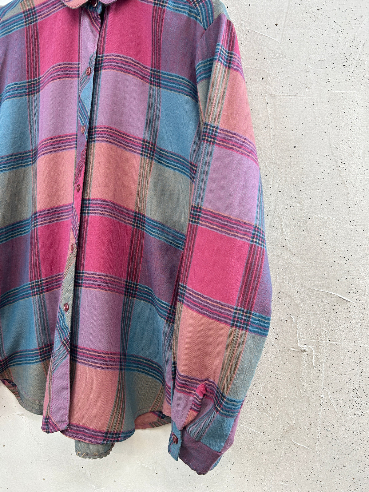 Vintage Check Shirt 〜 MADE IN USA〜 [J34137]