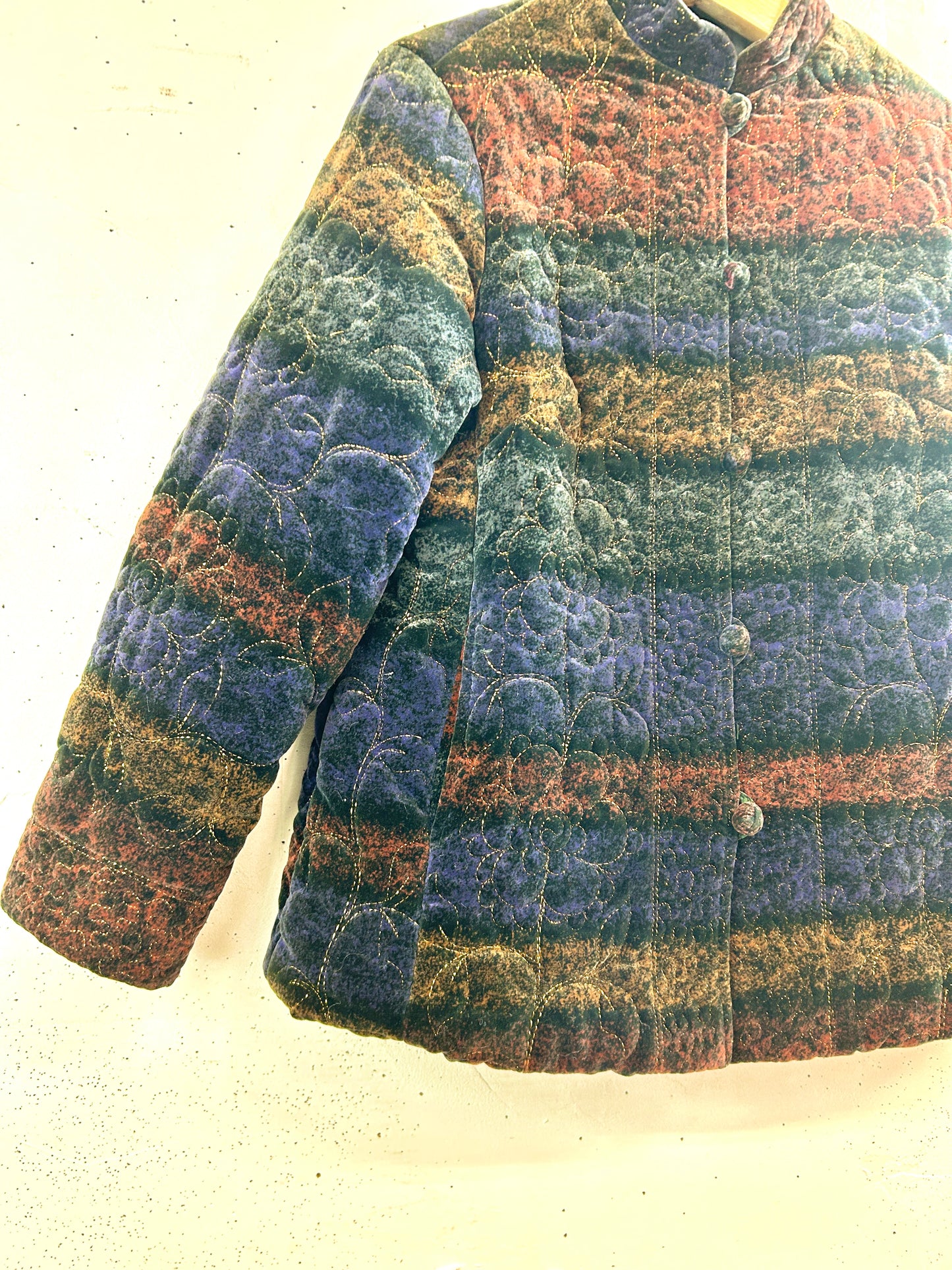 Vintage Quilting Jacket [L31173]
