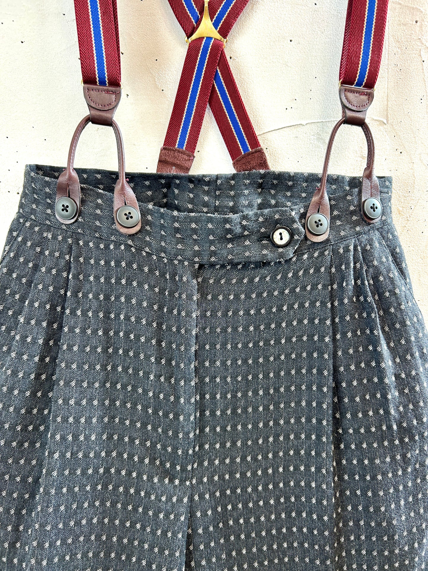 Vintage Check Pants  [K30878]