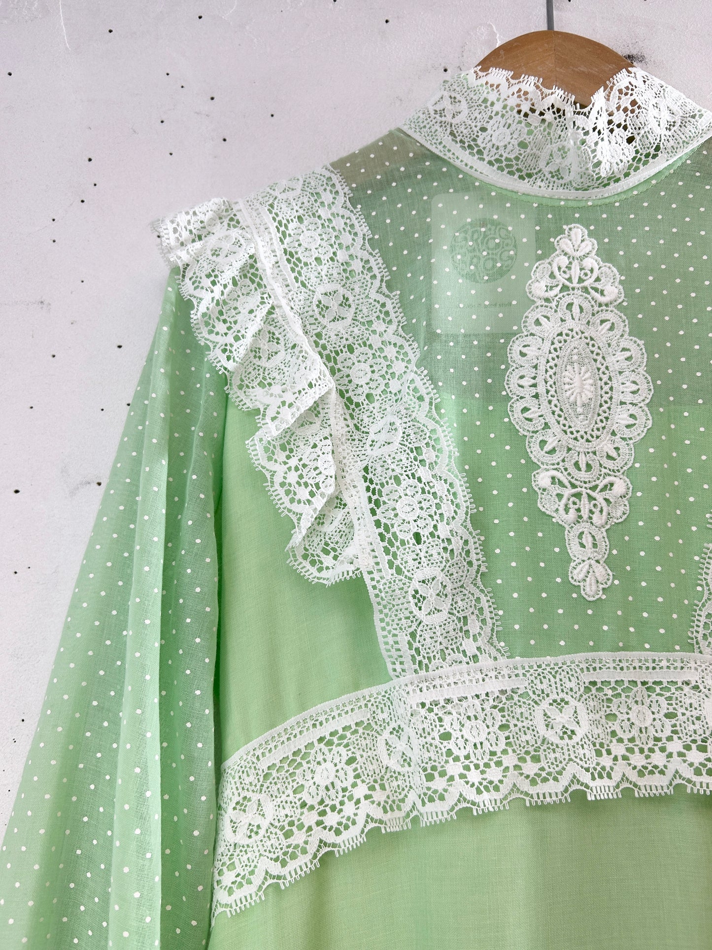 '70s Vintage Dress [J30635]