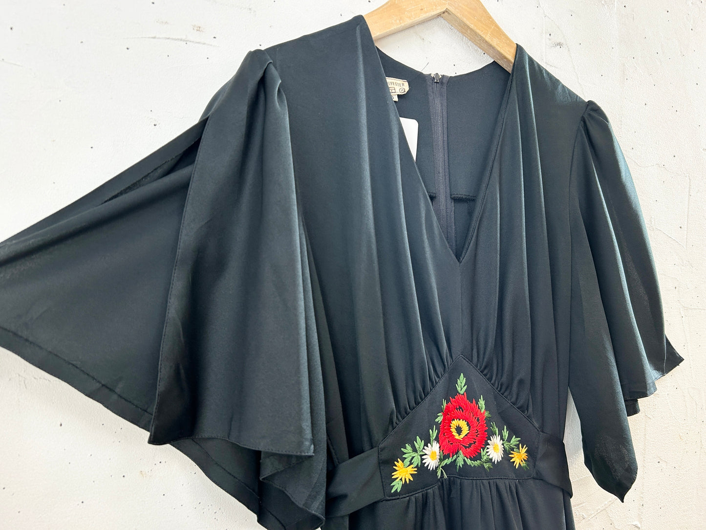 Vintage Flower Stitch Dress [H30905]