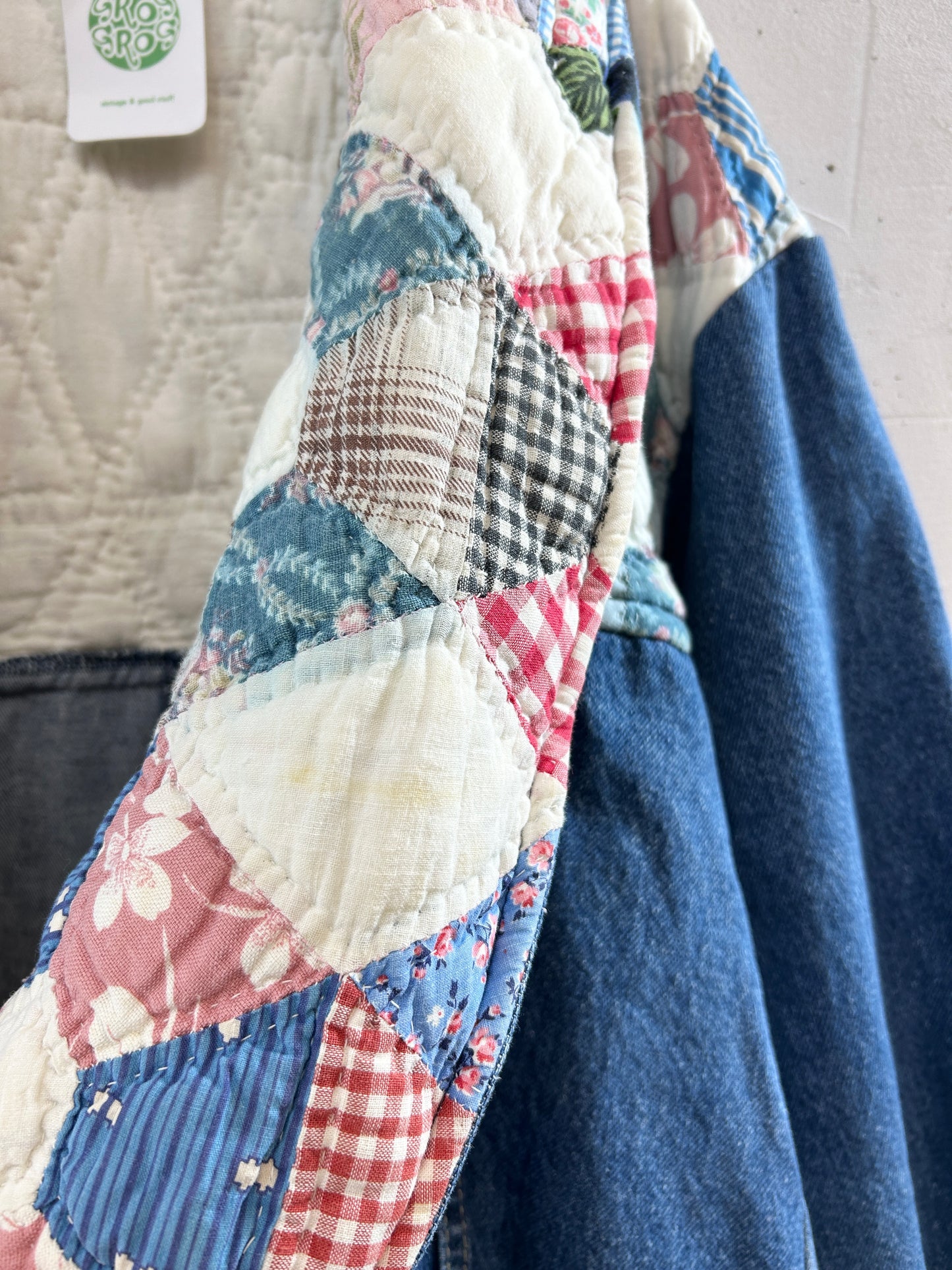 Vintage Denim×Quilt Jacket [K30788]