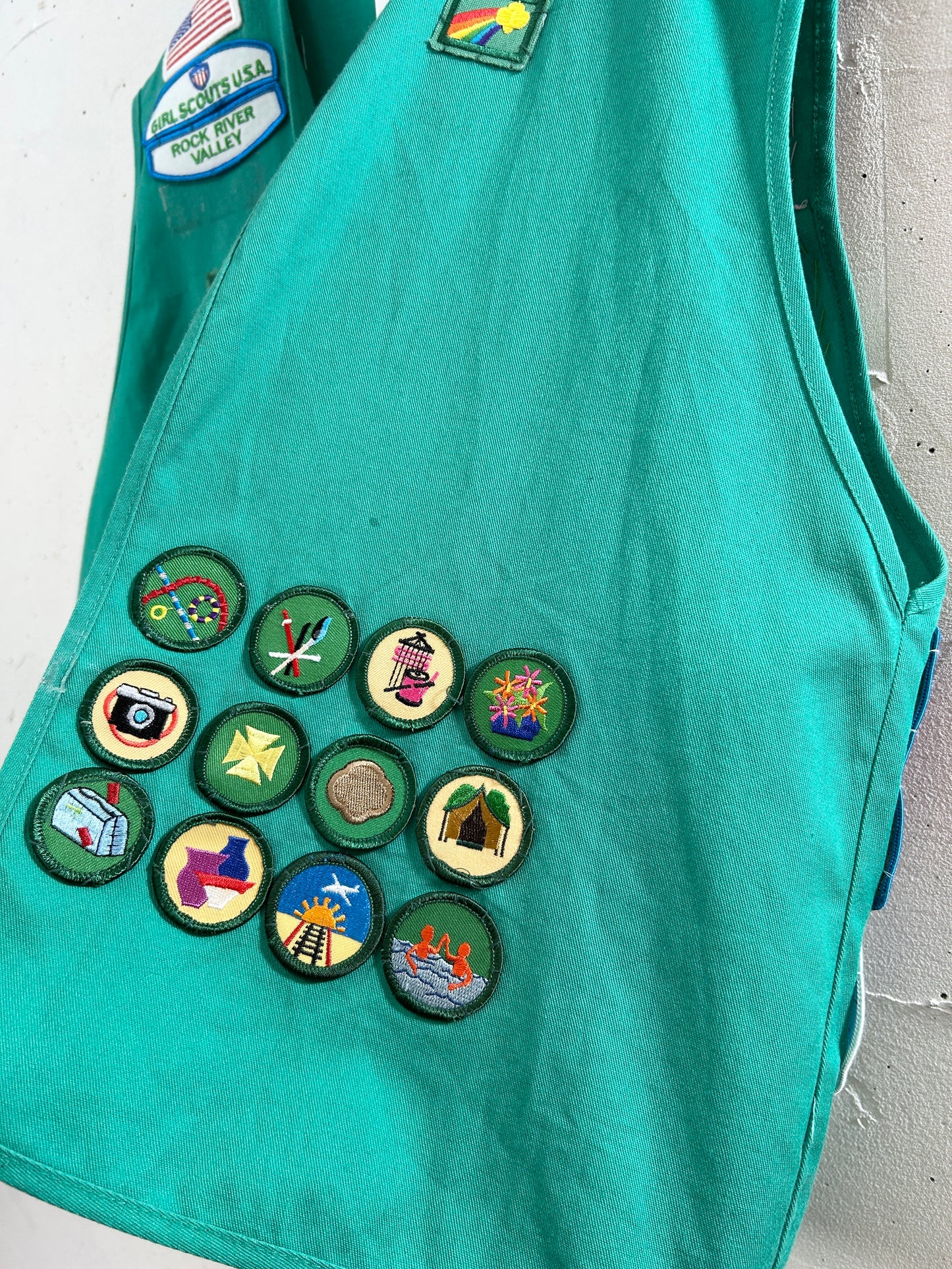 Vintage Girl Scout Vest [I30231]
