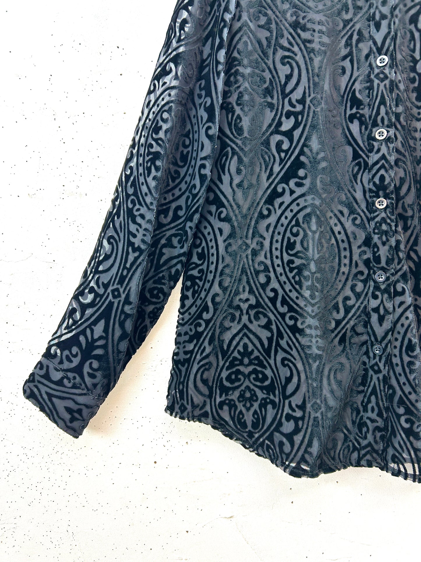 Vintage Sheer Blouse [I30368]