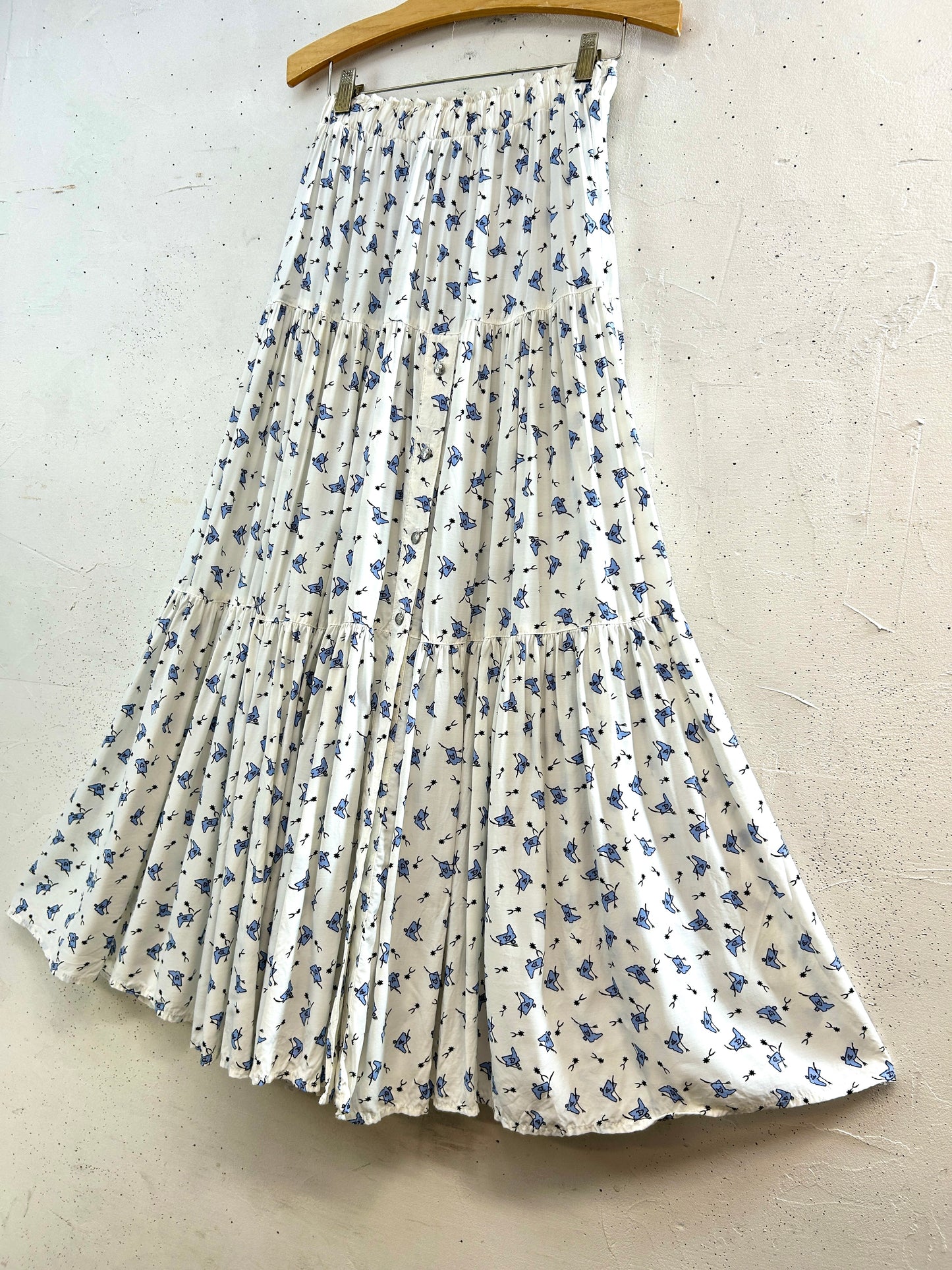 Vintage Tiered Skirt [G33205]