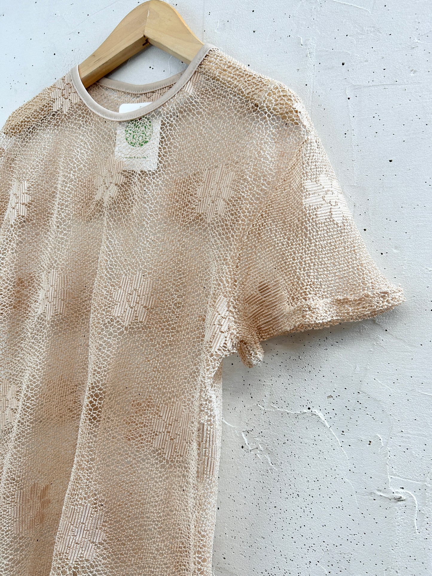 Vintage Mesh Tops [F32772]