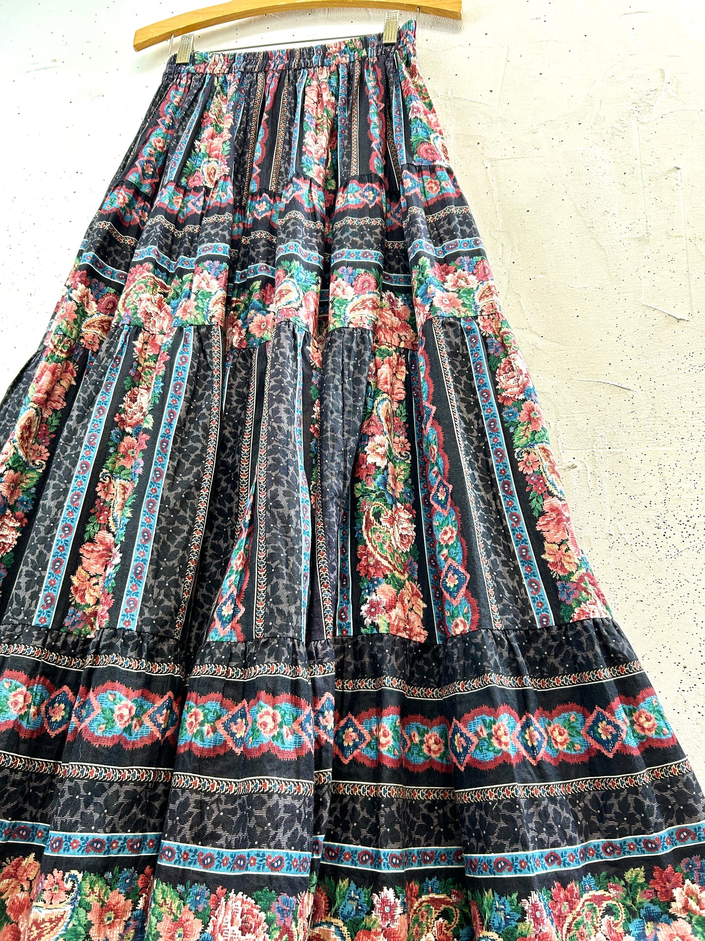 Vintage Tiered Skirt [B31701]