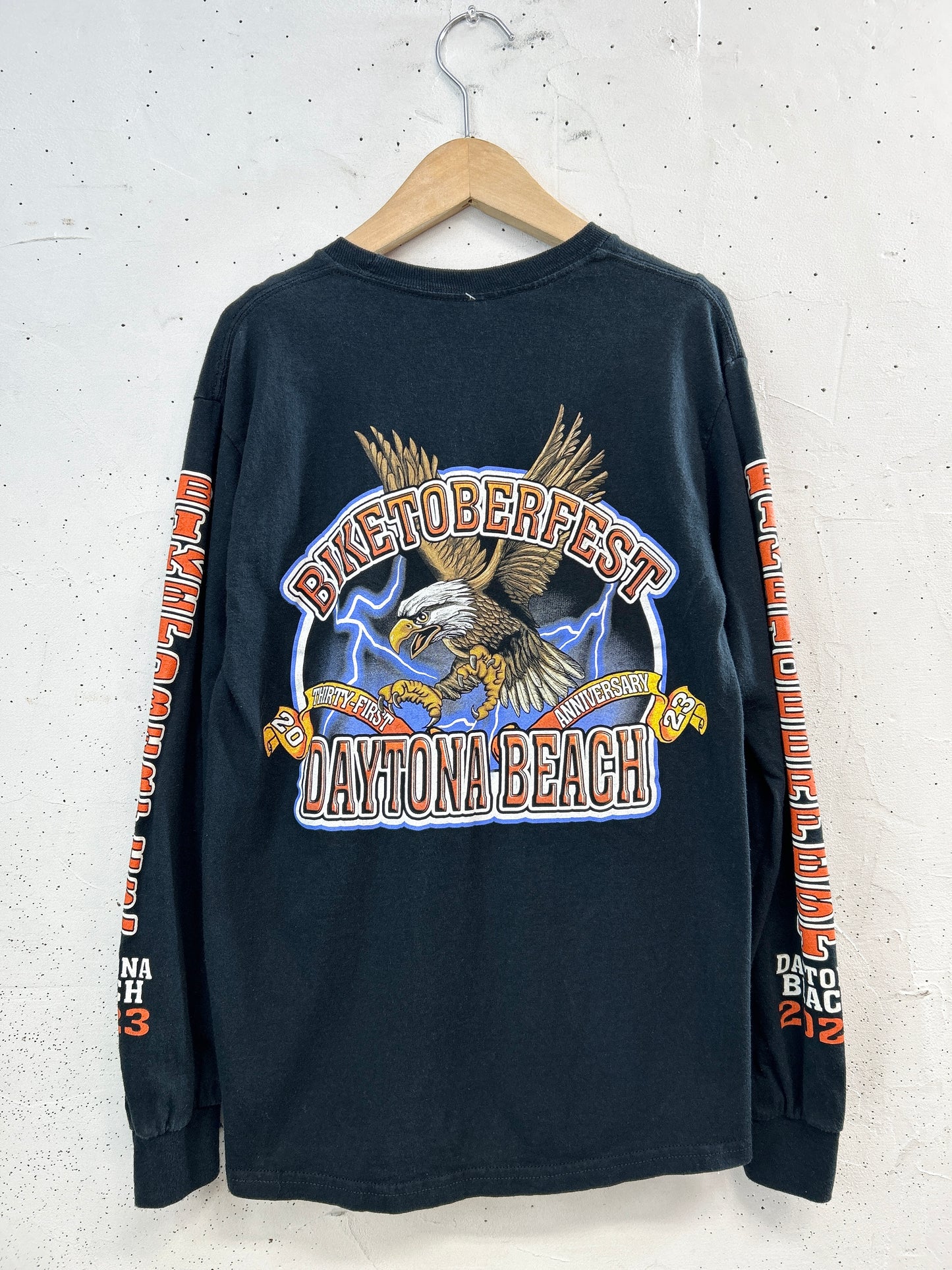 Vintage Long Sleeve Shirt 〜Harley-Davidson〜 [C31779]