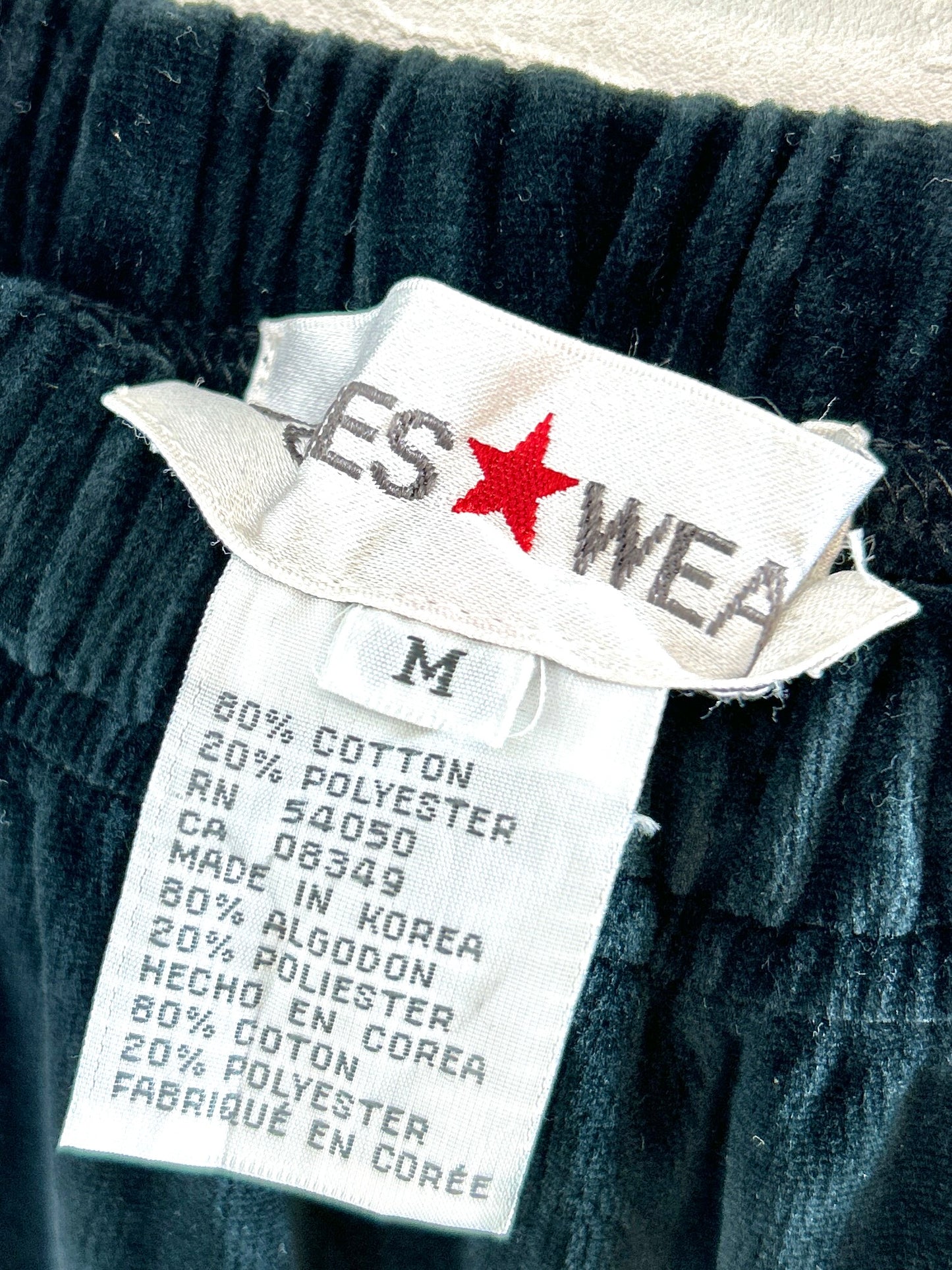 Vintage Velours Pants  [J30585]