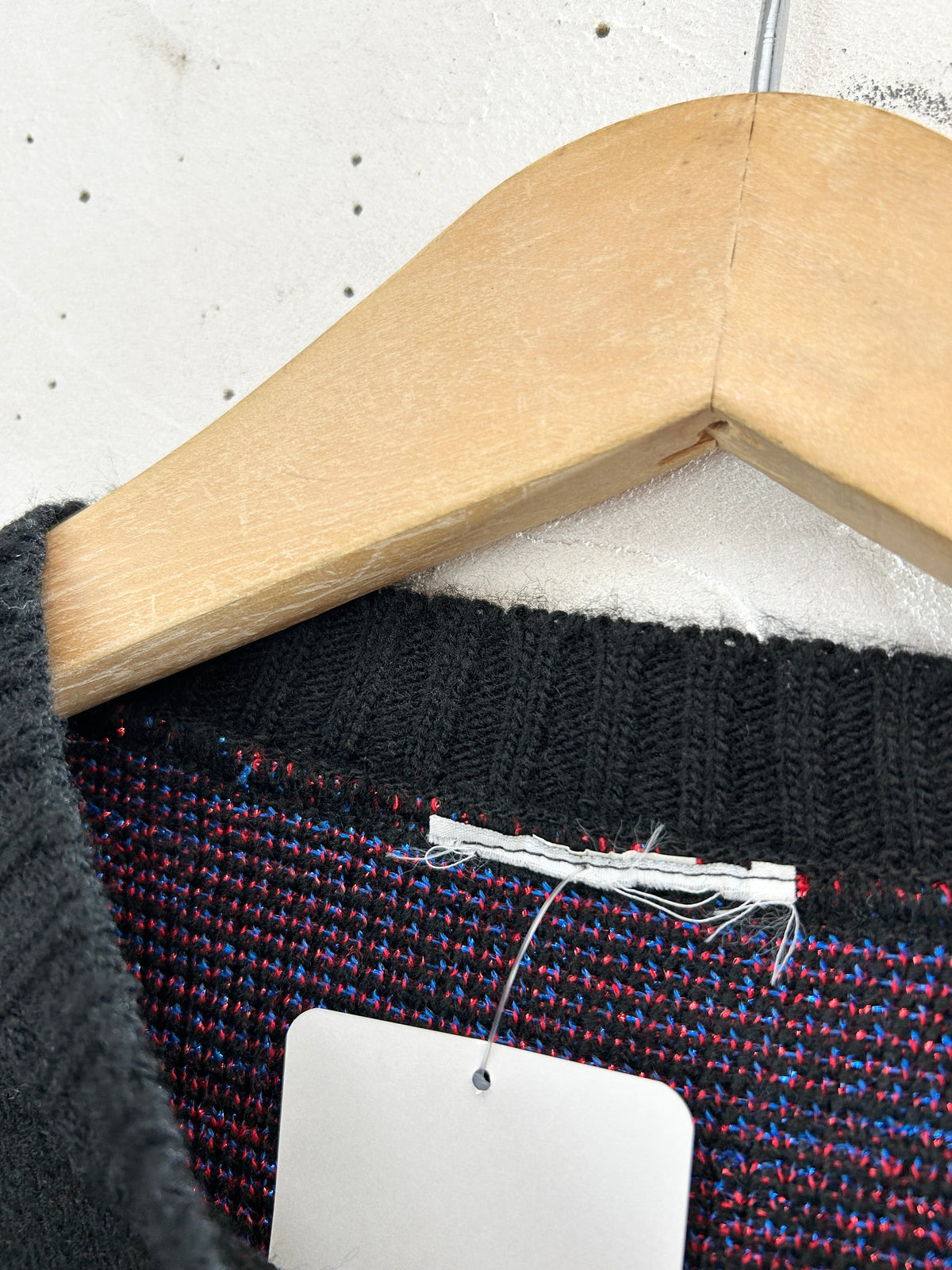 '80s Vintage Knit Sweater  [J34059]