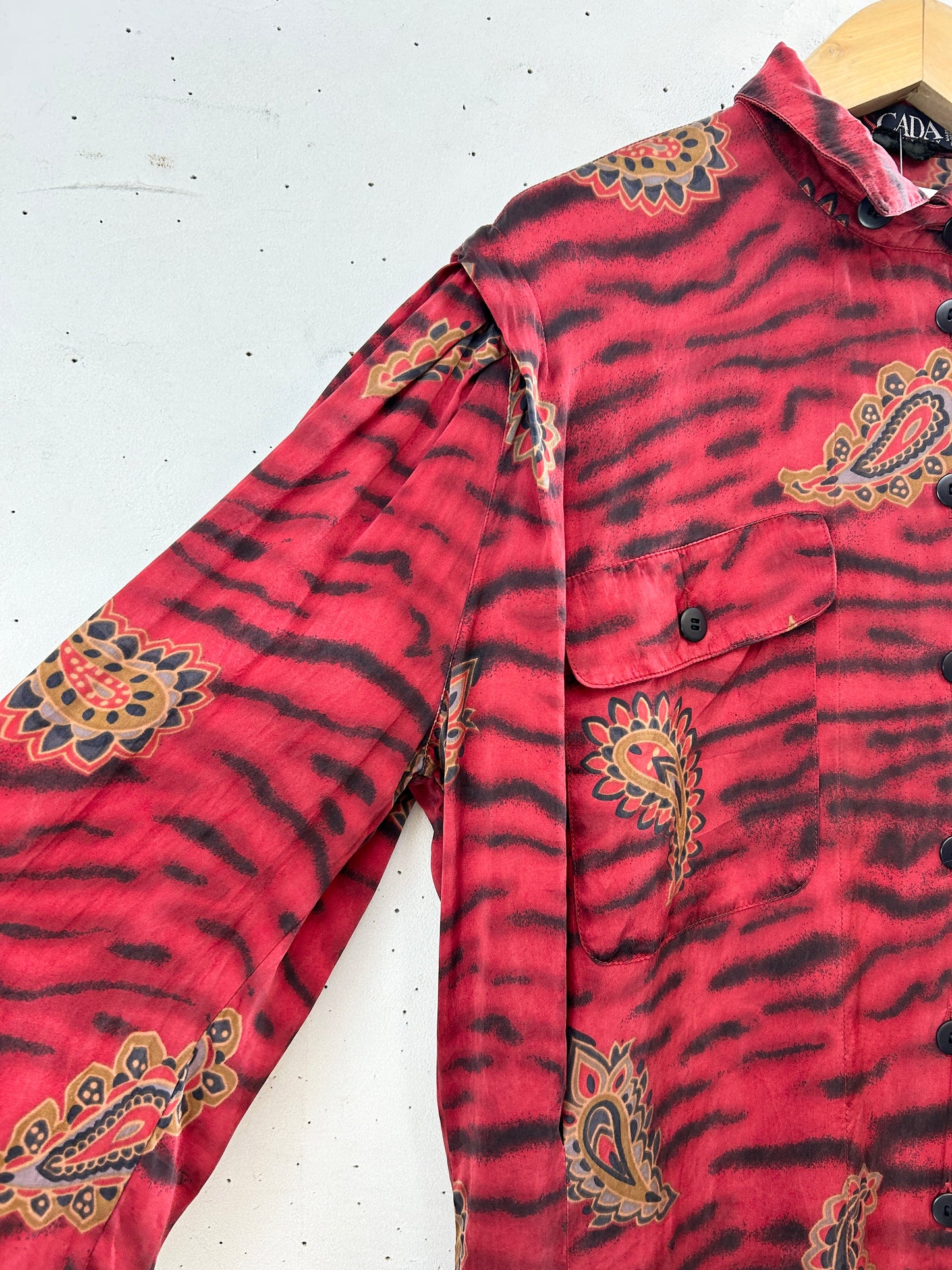 Vintage Shirt 〜ESCADA〜 [J30580]