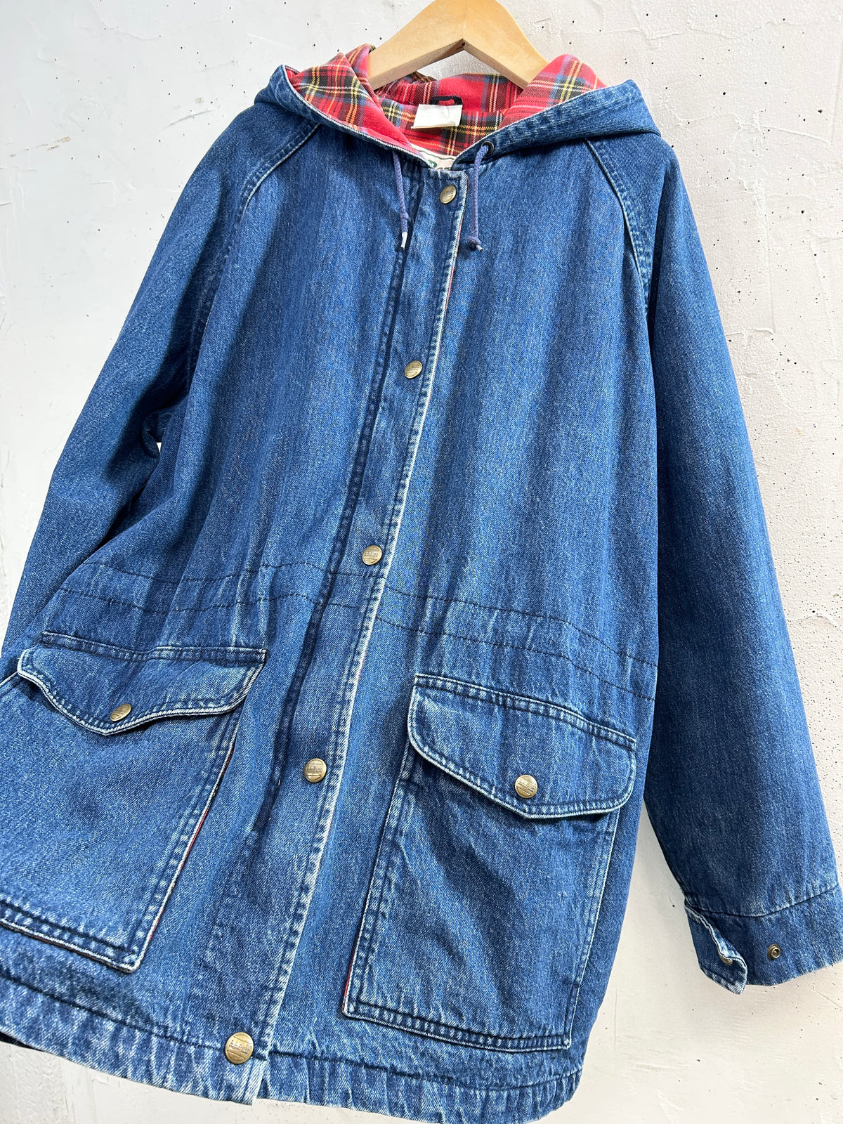 Vintage Denim Jacket 〜L.L.BEAN〜 [J34239]
