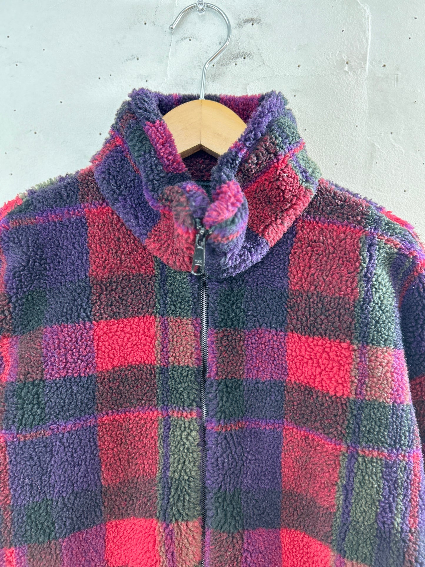 Vintage Boa Jacket 〜Coldwater Creek〜 MADE IN Canada [K30797]